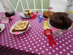 Some of the winning cakes